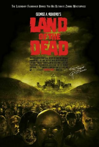 Land Of The Dead Great 27x40 D/s Movie Poster 2005