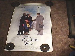 Preachers Wife Roll Ds 27x40 Orig Movie Poster Whitney Houston Denzel Washington
