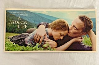 A Hidden Life - 2019 Official Fyc Promo Booklet For Terrence Malick Film