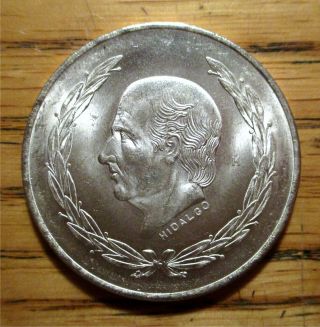 Mexico - 1953 -.  720 Silver 5 Pesos - Large Coin -,  - Km 467 Tesk13