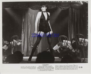Cabaret 1972 Studio 8x10 Liza Minnelli As Sally Bowles Classic Image