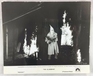 1974 Movie Still Photo The Klansman Kkk Ku Klux Klan Interest