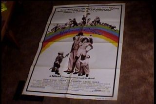 Under The Rainbow Orig 27x41 Movie Poster 1981 Carrie Fisher Billy Barty