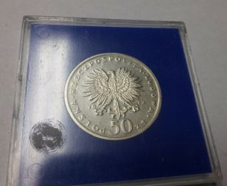 1972 Poland PROOF Silver 50 ZLOTYCH Chopin 2