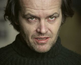 The Shining Jack Nicholson Extreme Close Up Evil Stare 8x10 Photo