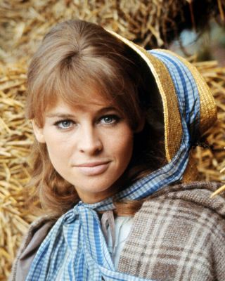 Julie Christie Far From The Madding Crowd 8x10 Photo By Hay Bales In Barn