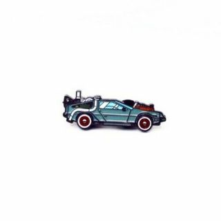 Delorean Time Travel Machine Car Enamel Pin From Back To The Future Marty Mcfly