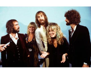 Fleetwood Mac Stevie Nicks Mick Lindsey Buckingham Christine Mcvie 8x10 Photo