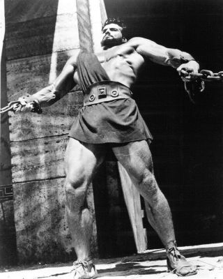Steve Reeves 8x10 Photo Print Hercules Muscleman Pose