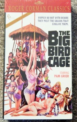 Big Bird Cage (1972) (1990s Vhs),  Pam Grier,  Anita Ford,  Carol Speed