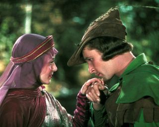 Olivia De Havilland Errol Flynn The Adventures Of Robin Hood 8x10 Photo Color