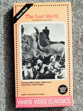 Lost World (vhs 1920s Silent Sci - Fi) Wallace Beery,  Bessie Love,  Lewis Stone