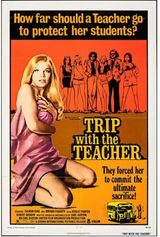 1974 Movie Poster Trip With The Teacher Sexploitation Film