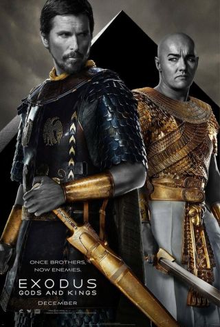 Exodus Gods And Kings Movie Poster 2 Sided Ver C 27x40 Joel Edgerton