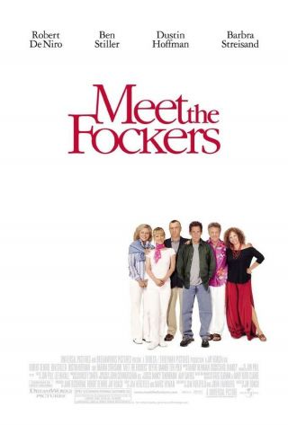 Meet The Fockers Movie Poster 2 Sided 27x40 Ben Stiller