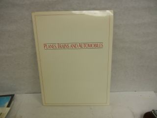 Planestrains & Automobiles (1987) Studio Press Kit With 8 Photos