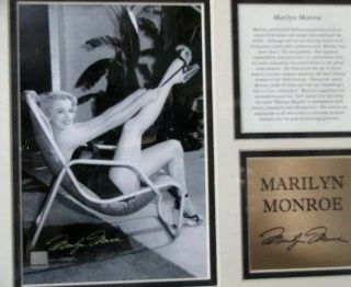 Marilyn Monroe Ernst Plaque Collectibles 2846 Sexy Vintage Portrait