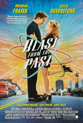 Blast From The Past Movie Poster 1 Sided 27x40 Alicia Silverstone
