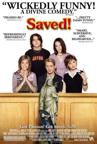 Saved Movie Poster 2 Sided Final 27x40 Jena Malone Mandy Moore