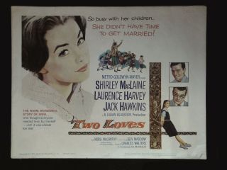 Two Loves Complete Lobby Card Set 1960 Shirley Maclaine,  Laurence Harvey