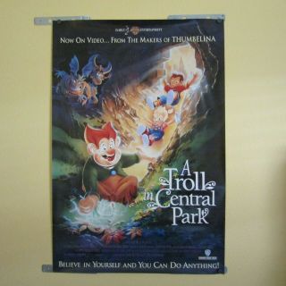 A Troll In Central Park Movie Poster 27 " X 40 " 1994 28