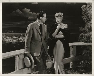Lucille Ball,  Dick Powell 1944 Scene Still Meet The People