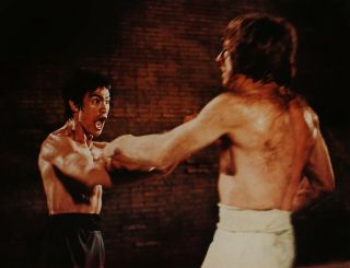 Bruce Lee,  Chuck Norris - The Way Of The Dragon (1972) - 8 1/2 X 11