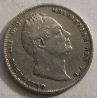 GREAT BRITAIN 6 pence 1834 King William IV silver 2