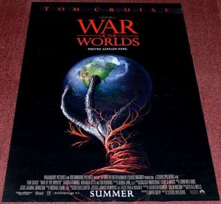 The War Of The Worlds 2005 27x40 Movie Poster Tom Cruise Sci - Fi Remake