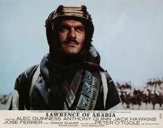 Omar Sharif - Lawrence Of Arabia (1962) - 8 1/2 X 11