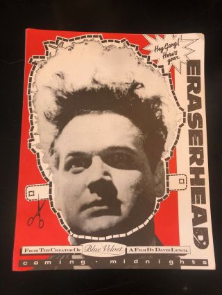 Eraserhead Vintage Movie Poster Mask - David Lynch - Cult Classic Horror Film