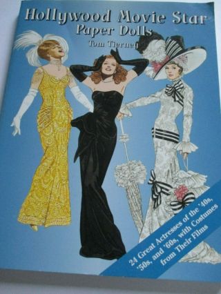 Hollywood Movie Star Paper Dolls - 24 Actresses From 40s,  50s,  60s - Uncut -