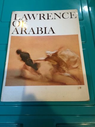 Columbia Pictures Lawrence Of Arabia Movie Program 1962
