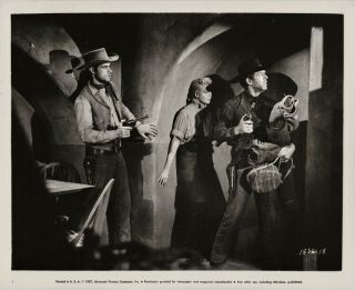 Dorothy Malone,  John Gavin,  Fred Macmurray Orig 1957 Western Scene Still