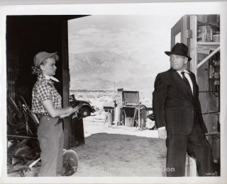1955 Anne Francis,  Spencer Tracy,  Bad Day At Black Rock 8x10 Photo