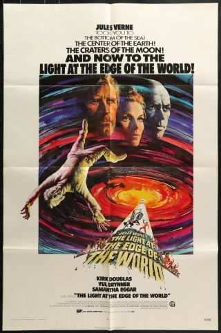 Light At The Edge Of The World 1971 1 - Sheet Movie Poster 27 X 41