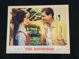 1965 The Rounders Lobby Card 11x14 " Freeman/ford 6/29