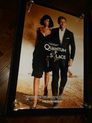 Quantum Of Solace James Bond 007 Rolled One Sheet Poster Double Sided