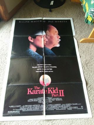 The Karate Kid Part Ii: One Sheet 27x41 Movie Theater Poster