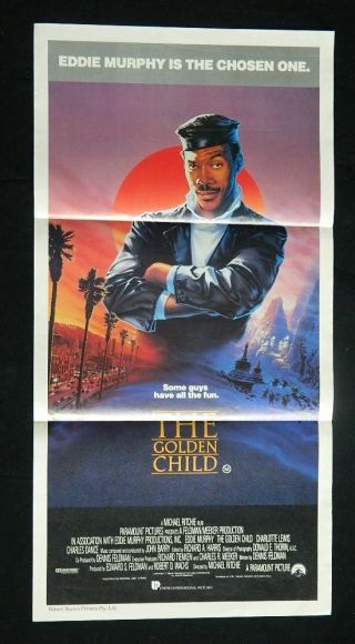 Daybill Movie Poster - - Golden Child - Eddie Murphy