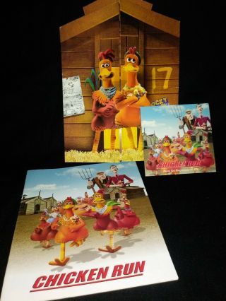 Chicken Run Promo Press Kit With Photographic Cd