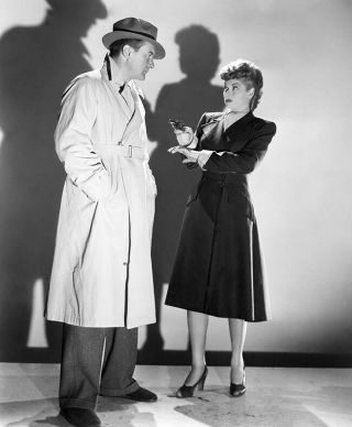 Lucille Ball,  George Sanders - Lured (1947) - 8 1/2 X 11
