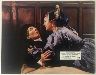 Kenneth Williams As T.  Cromwell Joan Sims Carry On Henry English Lobby Card 3686