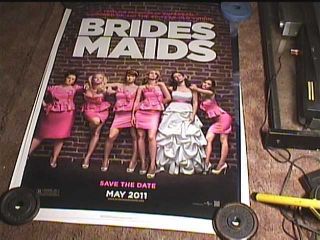 Bridesmaids Rolled Ds 27x40 Orig Movie Poster Kristen Wigg
