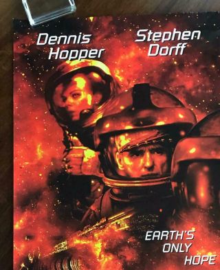 SPACE TRUCKERS 1996 Dennis Hopper Sci Fi Comedy Adventure VIDEO POSTER 2