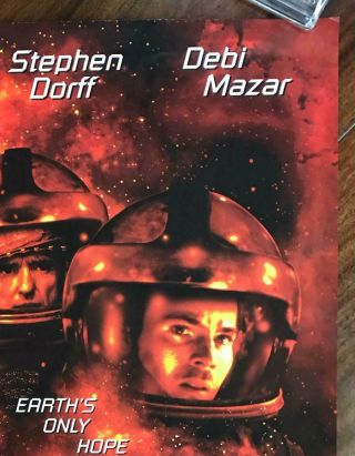 SPACE TRUCKERS 1996 Dennis Hopper Sci Fi Comedy Adventure VIDEO POSTER 3