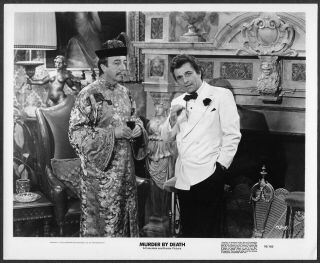 Peter Sellers Peter Falk 1970s Promo Photo Neil Simon Murder By Death