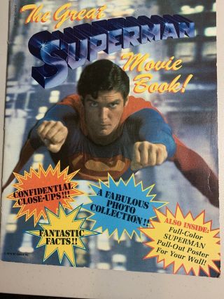 The Great Superman Movie Book 1978