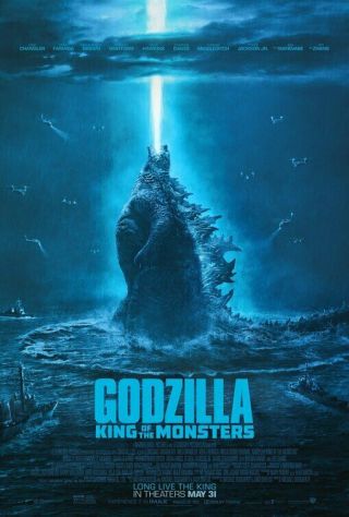 Godzilla Kong Skull Island Movie Poster 27inx40ind/s - -
