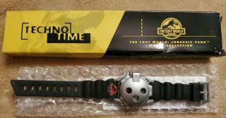 Vintage - - Burger King - The Lost World - Jurassic Park Techno Time Watch 1997